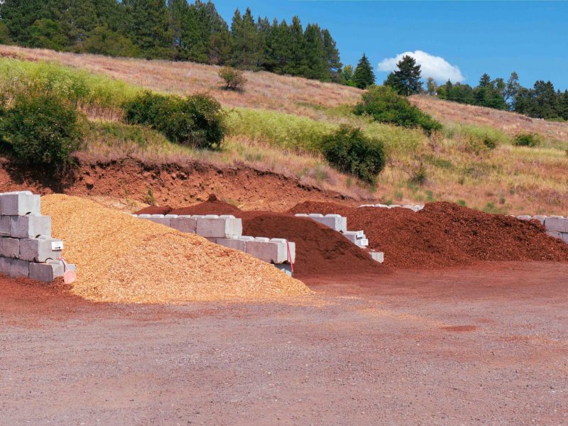 Bulk Dirt & Bark Panorama
